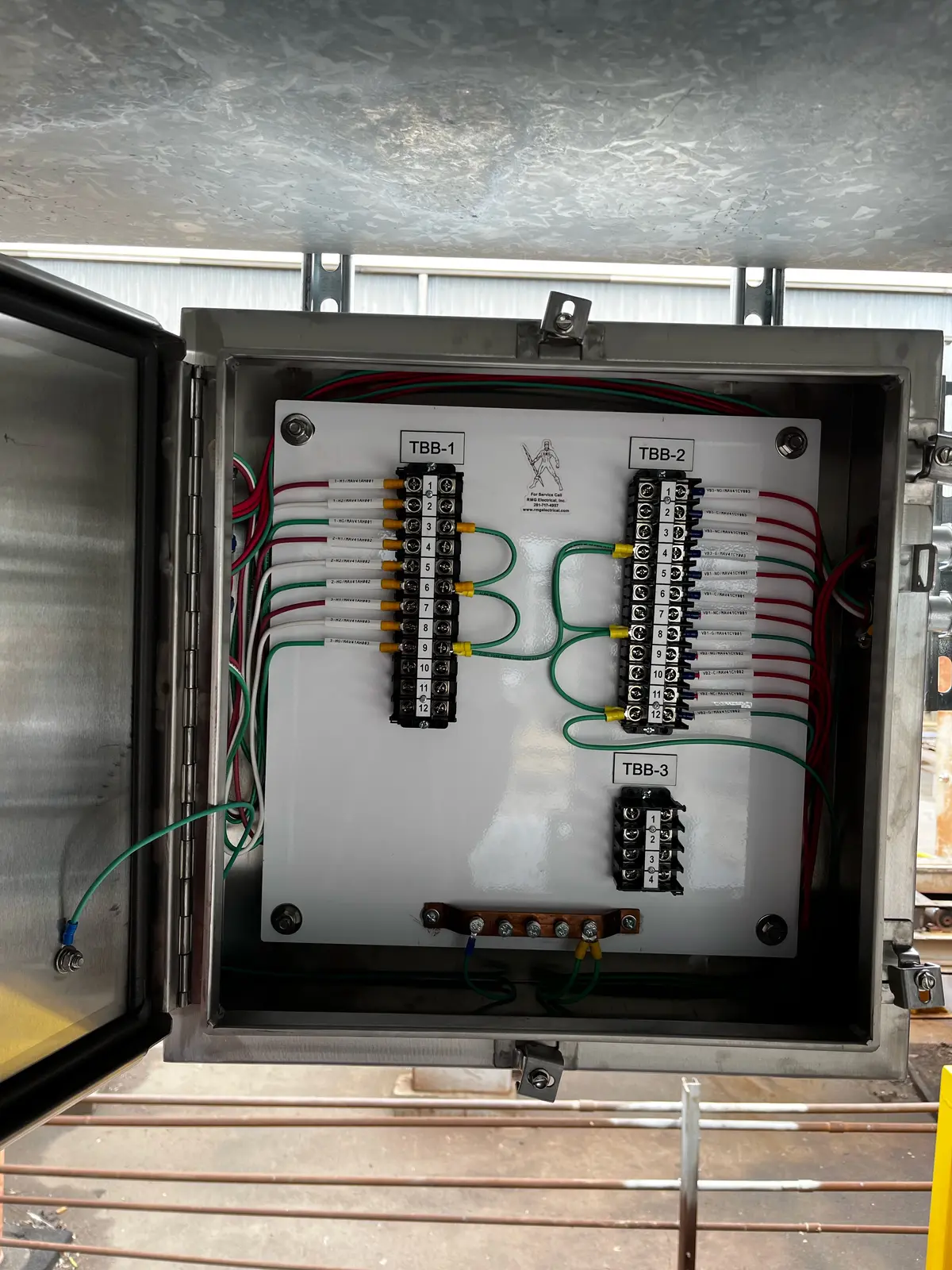 Heat Exchanger / RAC Cooler Electrical Installations — photo 4