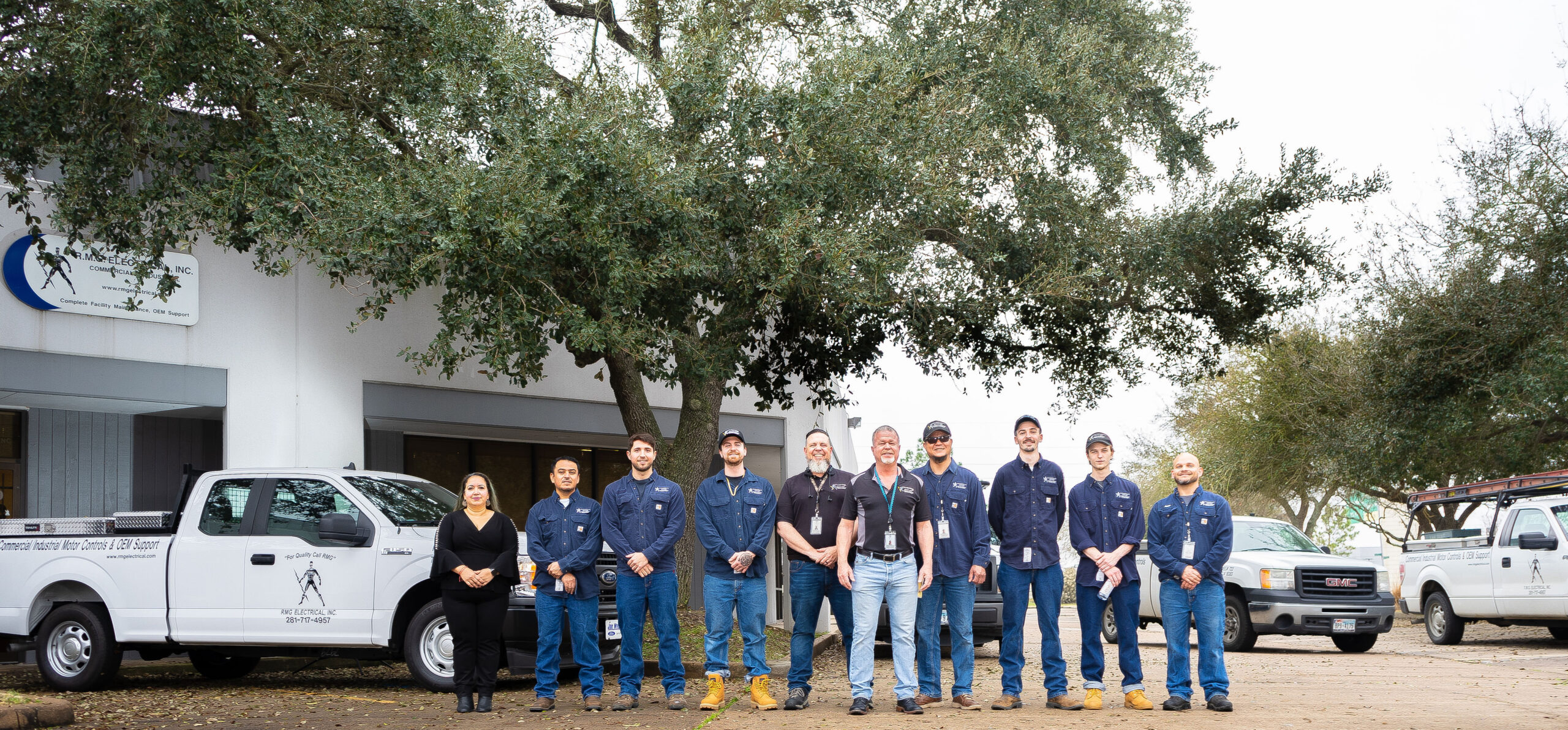 Your full service electrical team at RMG Electrical, Inc in Houston, Texas